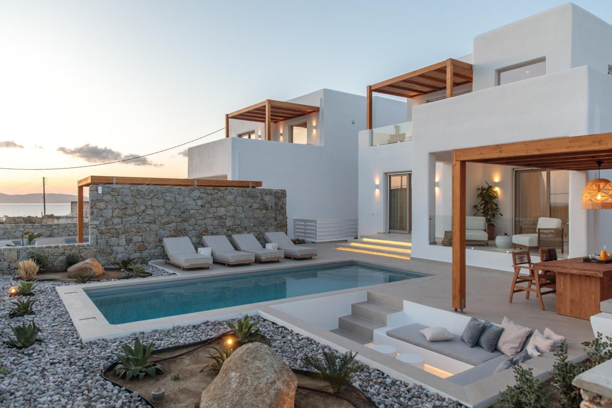 Villa Fyroi Naxos Agia Anna  Esterno foto