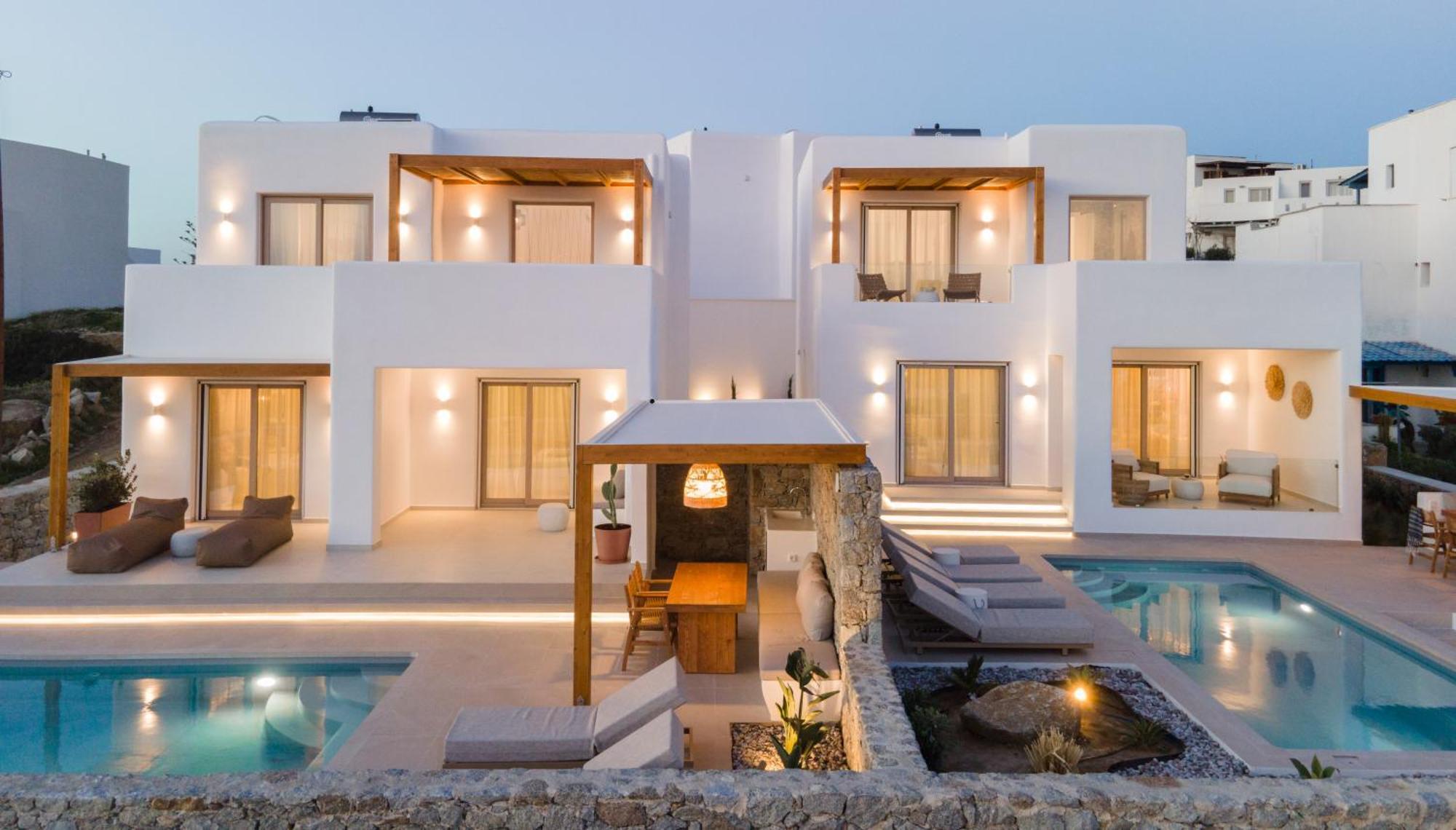 Villa Fyroi Naxos Agia Anna  Esterno foto