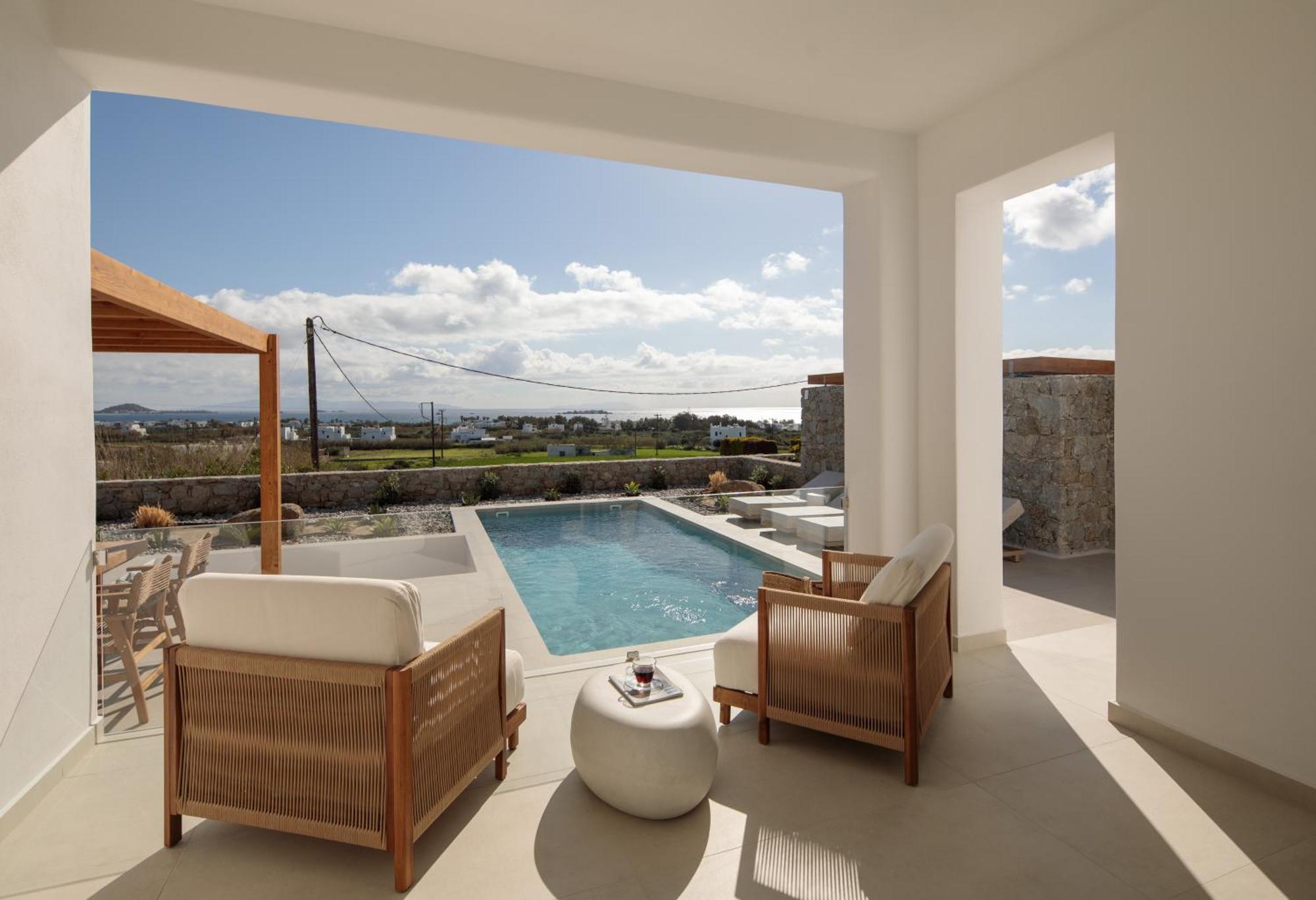Villa Fyroi Naxos Agia Anna  Esterno foto