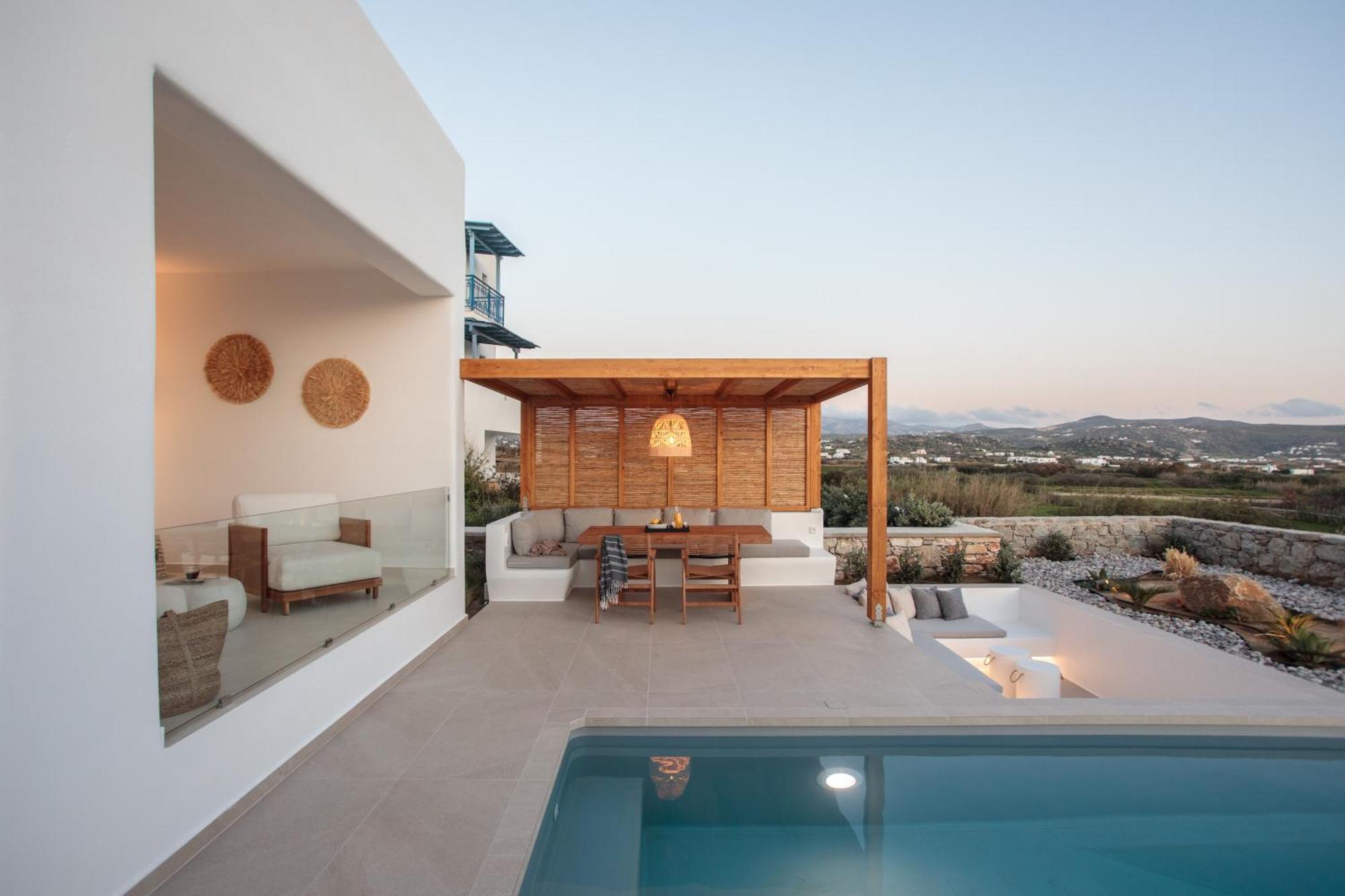 Villa Fyroi Naxos Agia Anna  Esterno foto