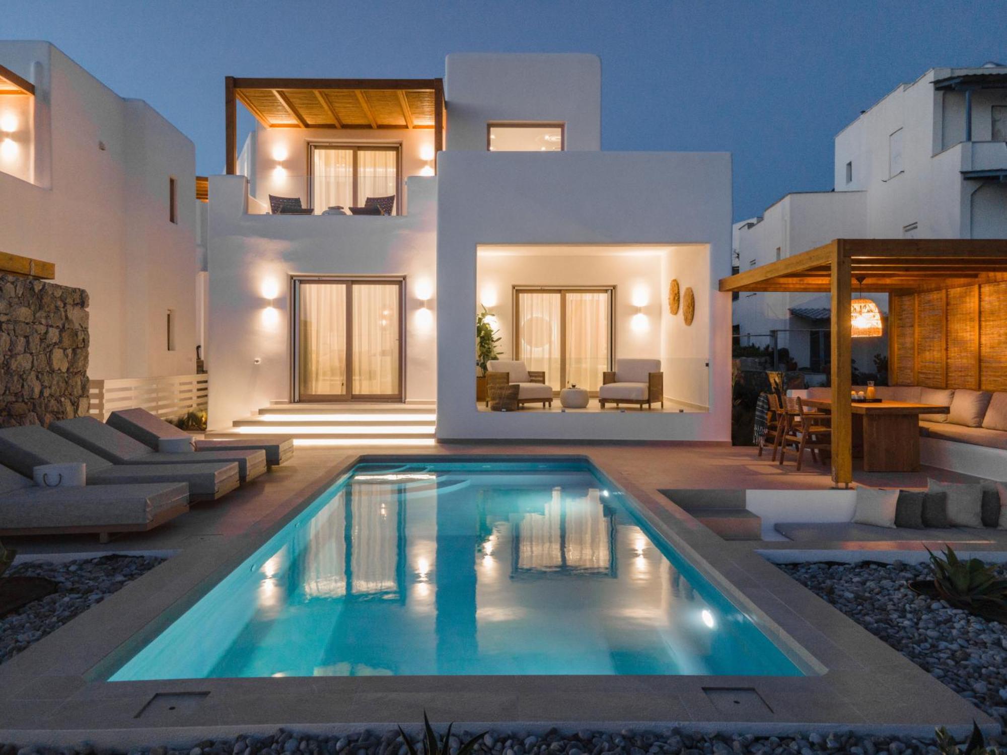 Villa Fyroi Naxos Agia Anna  Esterno foto
