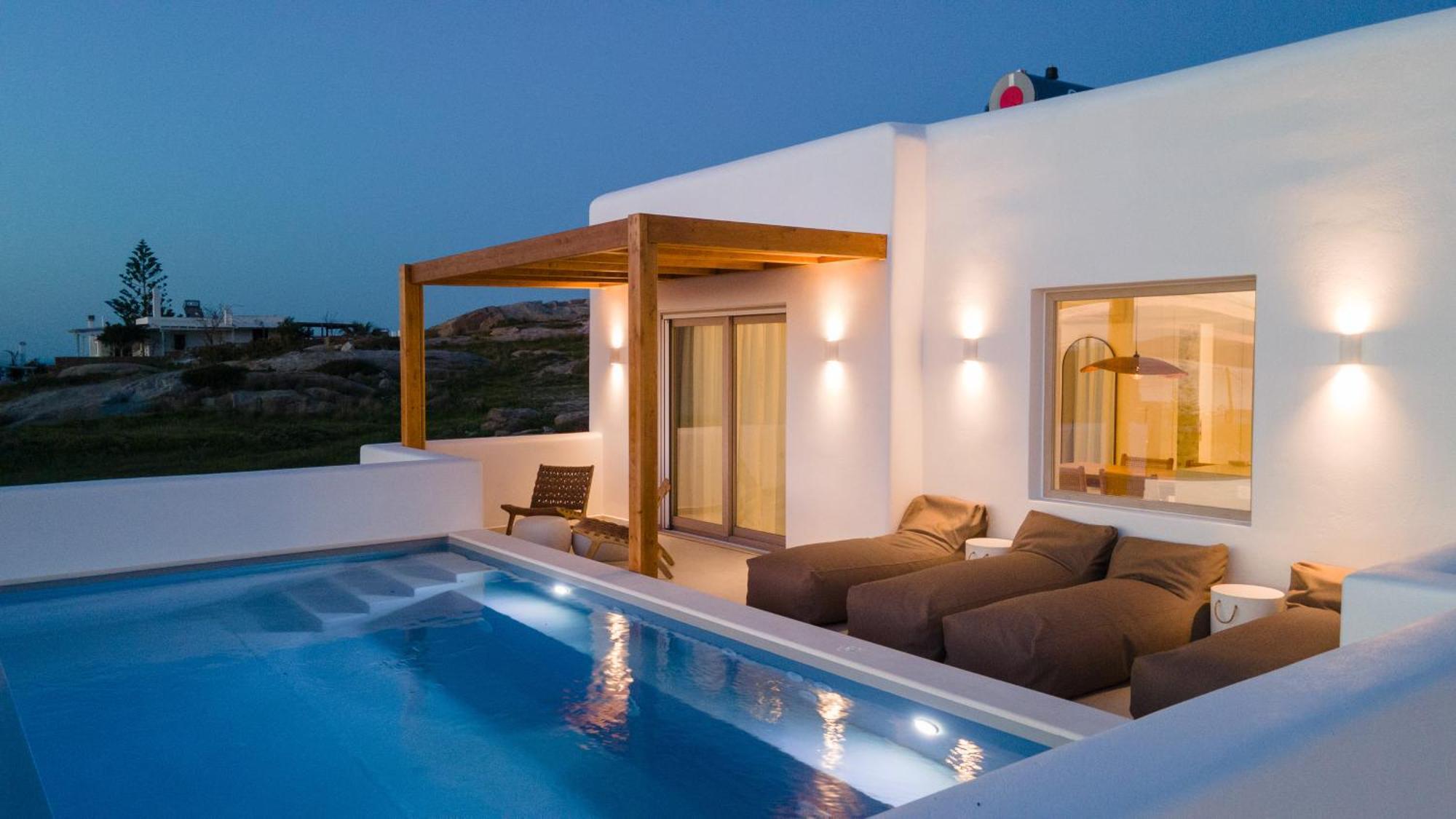 Villa Fyroi Naxos Agia Anna  Esterno foto