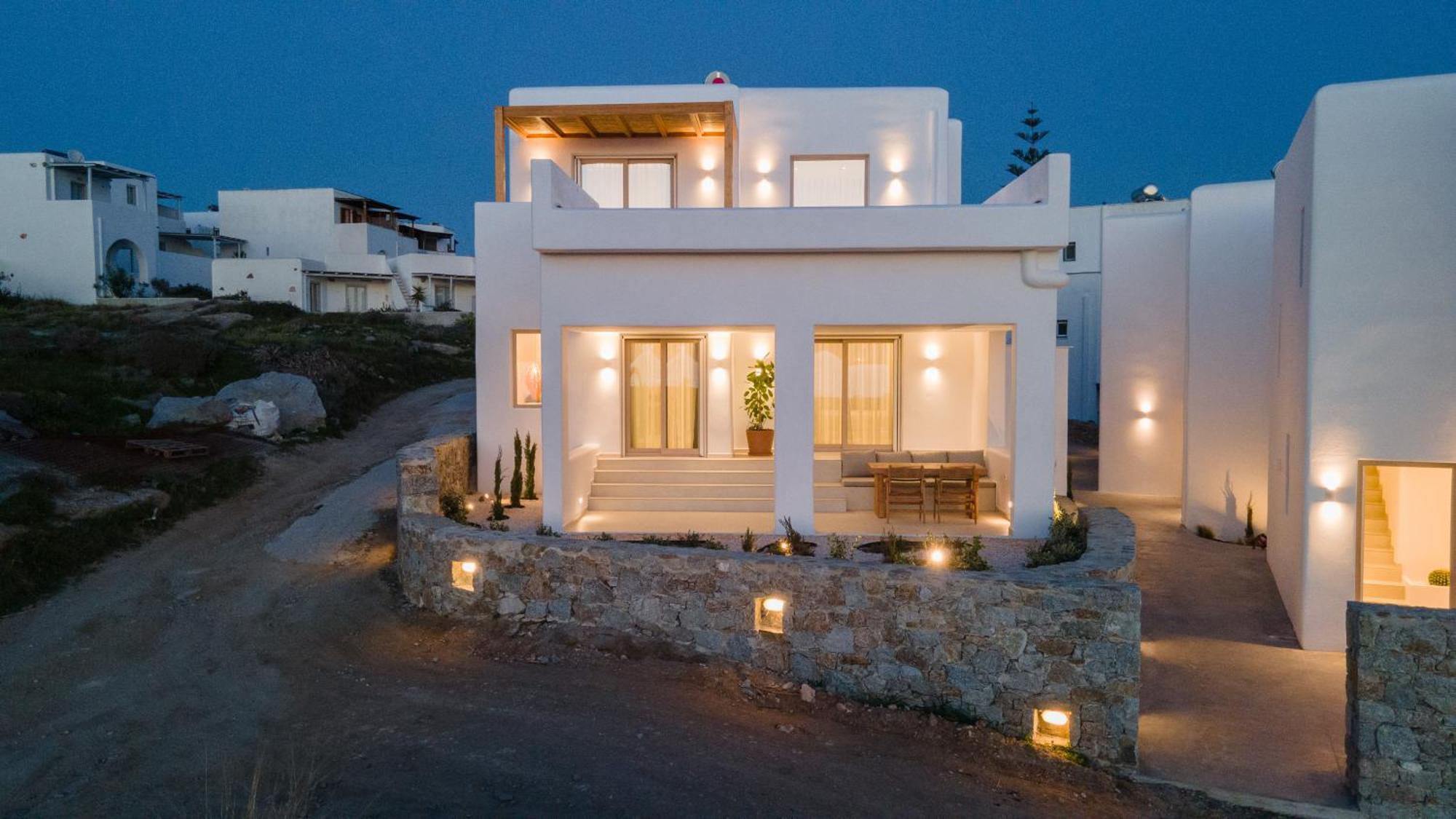 Villa Fyroi Naxos Agia Anna  Esterno foto